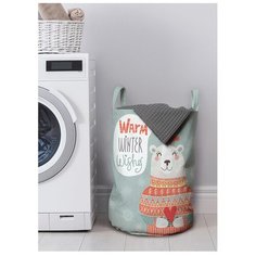 Корзина для хранения вещей JoyArty "Теплые зимние пожелания" 35x50 см, gaba-182304