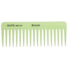 Гребень DEWAL OLIVE моделирующий, редкозубый,зеленый 15,5 см DEWAL MR-CO-6022-OLIVE