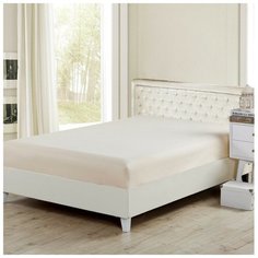 Простынь на резинке Valtery PRP-2 / 200 х 200 см / Поплин