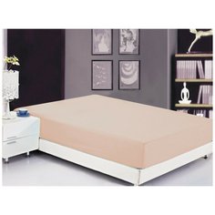 Простынь на резинке Valtery PRMF-18 / 200 х 200 см / Софткоттон