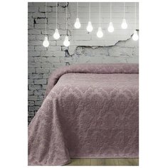 Простынь без резинки Valtery T-19144D / 160 х 220 см / махровая ткань