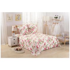 Простынь без резинки Valtery PCR-197 / 200 х 220 см / Сатин