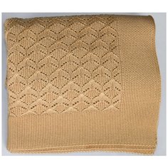 Плед Valtery Pled Elochka solom / 175 х 210 см / Шерсть