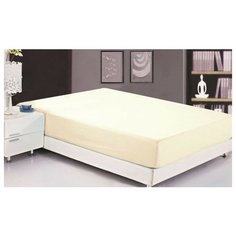 Простынь на резинке Valtery PRC-R-44 / 200 х 200 см / Сатин