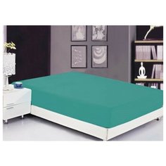 Простынь на резинке Valtery PRC-R-35 / 200 х 200 см / Сатин