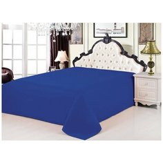 Простынь без резинки Valtery PRC-34 / 220 х 240 см / Сатин