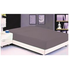 Простынь на резинке Valtery PRC-R-40 / 200 х 200 см / Сатин