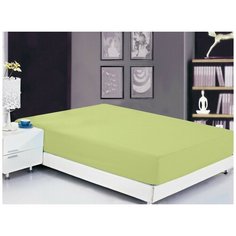 Простынь на резинке Valtery PRMF-21 / 200 х 200 см / Софткоттон