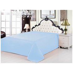 Простынь без резинки Valtery PRC-27 / 160 х 220 см / Сатин