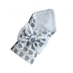Конверт - одеяло на выписку MUMMY.BOX Elephants/White