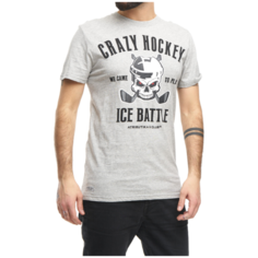Футболка ATRIBUTIKA & CLUB Crazy Hockey 138280(L / серая/L)