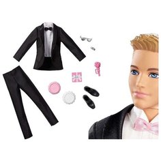 Одежда и аксессуары для куклы Кен Жених Mattel