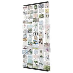 Панно и фоторамки Umbra Панно с зажимами для 80 фотографий Hangit черное