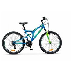 Подростковый велосипед STELS Mustang 24 MD V010 (2021)(неоновый-синий)