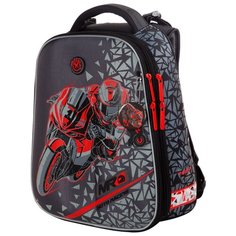 Ранец Hummingbird 100T Мотоцикл, серый 39*28*20см