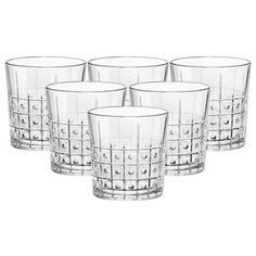 Набор из шести стаканов Bartender Este Water Bormioli Rocco, 300 мл