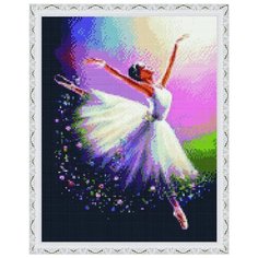Алмазная мозаика Paintboy Невесомость балерины 40х50 см