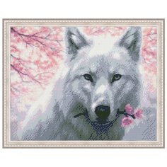 Алмазная мозаика Paintboy Нежный зверь 40х50 см