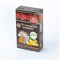 Вологодская мануфактура Вологодская пастила без сахара со стевией с малиной, 230г