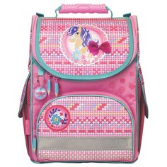 Ранец Tiger SWEET PONY 35х31х19см, анатомическая спинка, розовый, д/девочек 1801/G/TG