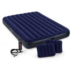 Надувной матрас Intex Classic Downy Bed (68765) 152*203*22см.