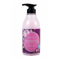 Deoproce Лосьон для тела DEOPROCE MILKY RELAXING BODY LOTION COTTON ROSE (500 мл)