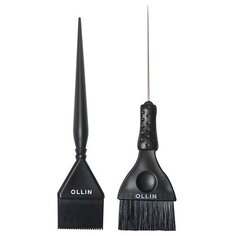 OLLIN Кисть для окр. широкая прозр. с волн.щет.