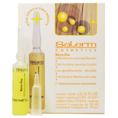 Salerm Kera Liss Лосьон с восстанавливающим кератином (4*10мл)
