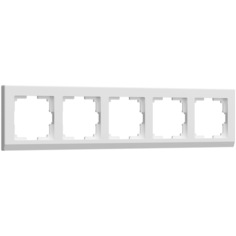 W0051801/ Werkel Рамка на 5 постов Stark (белый) Веркель