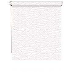 DDA Универсальная рулонная штора Десерт белый 100х170см