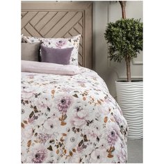 Постельное Белье Arya Home Хлопок Семейное 160X220 Luca Розовый