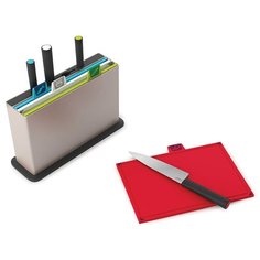 Набор разделочных досок Joseph Joseph Index™ Advance, 30х20 см, 4 шт., серебристый