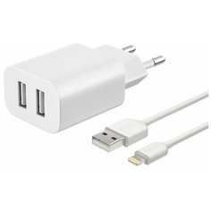 Сетевая зарядка Deppa 11306, белый