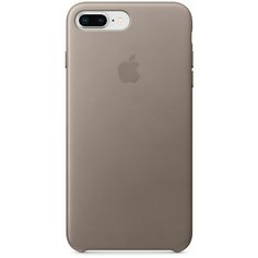 Чехол-накладка Apple кожаный для iPhone 8 Plus / 7 Plus taupe