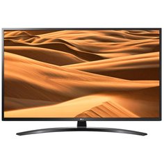 Телевизор LG 65UM7450 65" (2019), черный/серый металлик