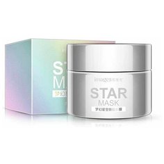 Images черная маска-пленка Star со звездами против черных точек, 50 г