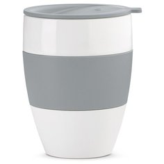 Термокружка Koziol AROMA TO GO 2.0 Organic, 400 мл, серая