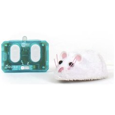 Мышь для кошек Hexbug Remote Control Mouse белый