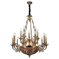 Подвесная люстра Lucia Tucci Firenze 1781.15.3 Antique Gold