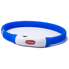 Ошейник Светящийся LED 40 см синий, ZDK Petsy