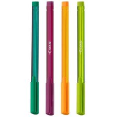 Набор из 4-х шариковых трехгранных ручек BPP-47-04P/1, синяя паста СОЮЗ