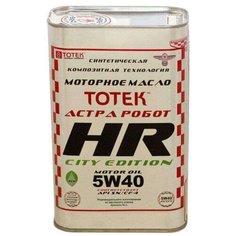 Моторное масло TOTEK Астра Робот HR 5W40 City Edition, 2 л