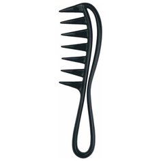 Гребень DEWAL"Эконом"моделирующий, с ручкой, черный 18 см DEWAL MR-CO-6841