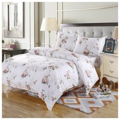 Постельное белье Valtery AP-13 (поплин) / Евро