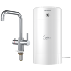 Накопительный электрический водонагреватель Thermex Space 8, белый