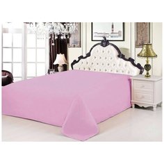 Простынь без резинки Valtery PRC-25 / 200 х 220 см / Сатин