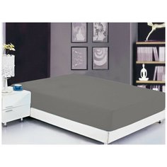 Простынь на резинке Valtery PRC-R-46 / 200 х 200 см / Сатин