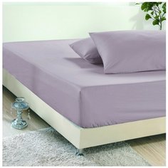 Простынь на резинке Valtery PRC-R-51 / 180 х 200 см / Сатин