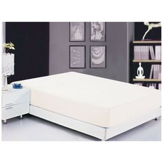 Простынь на резинке Valtery PRMF-20 / 200 х 200 см / Софткоттон