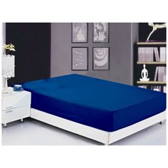 Простынь на резинке Valtery PRMF-02 / 200 х 200 см / Софткоттон